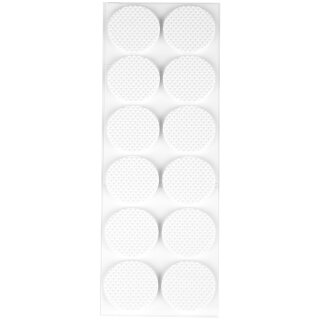 Anti-Rutsch Pads, Möbelschutz Rund Ø 40mm - Weiß