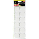 Anti-Rutsch Pads, Möbelschutz Rund Ø 40mm - Weiß