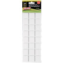 Anti-Rutsch Pads, Möbelschutz 28 x 28mm - Weiß