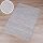 Flickenteppiche Leder 70x130cm weiß