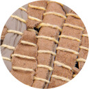 Flickenteppiche Leder 70x180cm beige