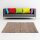 Flickenteppiche Leder 70x180cm beige