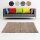 Flickenteppiche Leder 70x180cm beige