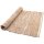 Flickenteppiche Leder 70x180cm beige