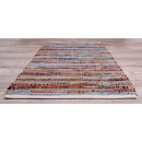 Flickenteppiche Leder 70x180cm braun