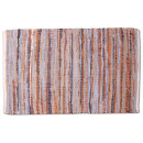Flickenteppiche Leder 70x180cm braun