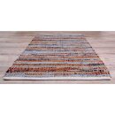 Flickenteppiche Leder 70x180cm braun