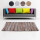 Flickenteppiche Leder 70x180cm braun