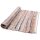 Flickenteppiche Leder 70x180cm braun