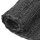 Flickenteppiche Leder 90x150cm schwarz