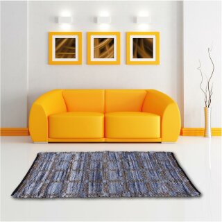Flickenteppiche Jeans 70x180cm Jeans Square