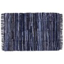 Flickenteppiche Jeans 160x230cm Jeans Check