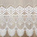 Bistrogardine mit Stangendurchzug "Jacquard" 160x45cm - Clara
