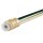 Klemmstange mit Schraubtechnik Ø10mm - ausziehbar 80-120cm (Gold glanz) ohne Bohren
