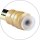 Klemmstange mit Schraubtechnik Ø10mm - ausziehbar 80-120cm (Gold glanz) ohne Bohren