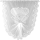 Bistrogardine mit Stangendurchzug "Schwalbenschwanz" 100x160 cm - Herz