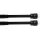 Klemmstange mit Schraubtechnik (2er Pack) Ø10mm - ausziehbar 80-120cm (Schwarz) ohne Bohren