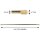 Klemmstangen mit Schraubtechnik gold - glanz 60 - 90cm (2er Pack)