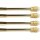 Klemmstange mit Schraubtechnik (4er Pack) Ø10mm - ausziehbar 60-90cm (Gold glanz) ohne Bohren