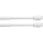 Klemmstangen mit Schraubtechnik weiß - perlweiß 60 - 90 cm ( 2er Pack )