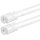 Klemmstange mit Schraubtechnik (2er Pack) Ø10mm - ausziehbar 80-120cm (Weiß) ohne Bohren