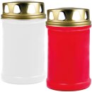 Kompositionsöllicht Grabkerze mit Deckel 48h