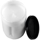 Kompositionsöllicht Grabkerze Weiß 40h