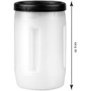 Kompositionsöllicht Grabkerze Weiß 40h