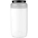 Kompositionsöllicht Grabkerze Weiß 75h