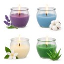 Duftkerzen im Glas "Selection" Mix 4er-Pack Floral
