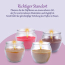 Duftkerzen im Glas "Selection" Mix 4er-Pack Bakery