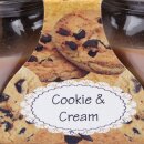 HS Candle Duftkerze im Glas "Creation" 2er-Pack Cookie-Cream