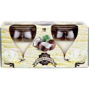 HS Candle Duftkerze im Glas 10er-Pack Vanille-Cocos