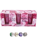 HS Candle Duftkerzen im Glas 3er-Pack