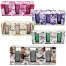 HS Candle Duftkerzen im Glas 3er-Pack Vanille