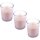 HS Candle Duftkerzen im Glas 3er-Pack Vanille