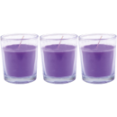 Duftkerzen "Classic" - Kerzen im  3er Pack - Lavendel