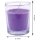 HS Candle Duftkerzen im Glas 3er-Pack Lavendel