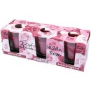 HS Candle Duftkerzen im Glas 3er-Pack Wilde Rose