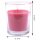 HS Candle Duftkerzen im Glas 3er-Pack Wilde Rose
