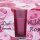 HS Candle Duftkerzen im Glas 3er-Pack Wilde Rose