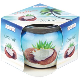 HS Candle Duftkerze im Glas 22h Coconut