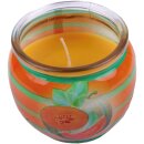 Duftkerze im Glas "Motiv" 22h Fresh Melon