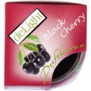 Duftkerze im Glas "Motiv" 22h Black Cherry