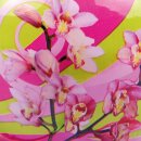 Duftkerze im Glas "Motiv" 22h Blütenzauber