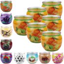 HS Candle Duftkerze im Glas 22h 6er-Pack