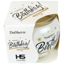 Duftkerze "Sprüche" Kerze Raumduft -...