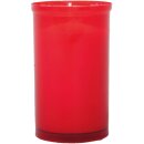 Tagebrenner Grabkerze Rot 30h ohne Deckel