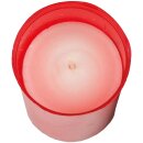 Tagebrenner Grabkerze Rot 30h ohne Deckel