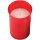 Tagebrenner Grabkerze Rot 30h ohne Deckel